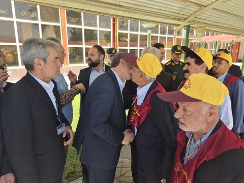 تصاویر پرواز مستقیم حجاج از فرودگاه خرم‌آباد به مدینه منوره