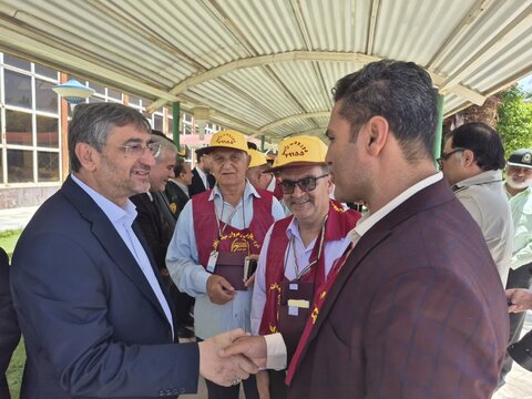 تصاویر پرواز مستقیم حجاج از فرودگاه خرم‌آباد به مدینه منوره