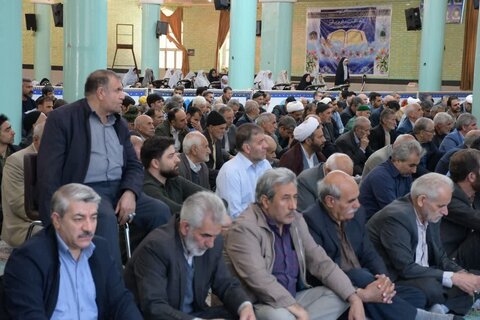 تصاویر/ نماز عبادی سیاسی جمعه تکاب
