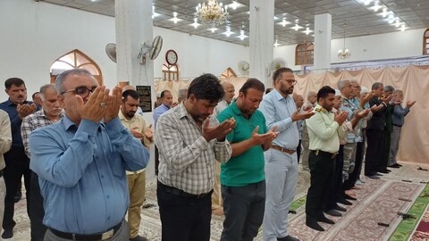 نماز جمعه بندرریگ به روایت تصویر