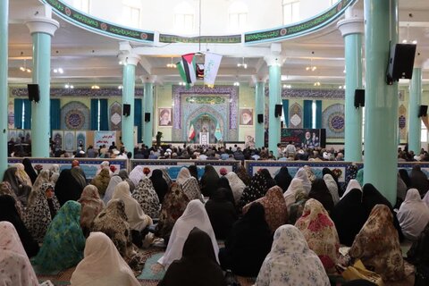 تصاویر/ نماز عبادی سیاسی جمعه تکاب