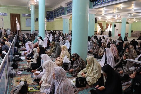 تصاویر/ نماز عبادی سیاسی جمعه تکاب