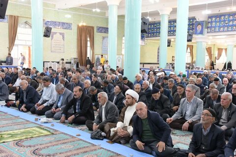 تصاویر/ نماز عبادی سیاسی جمعه تکاب