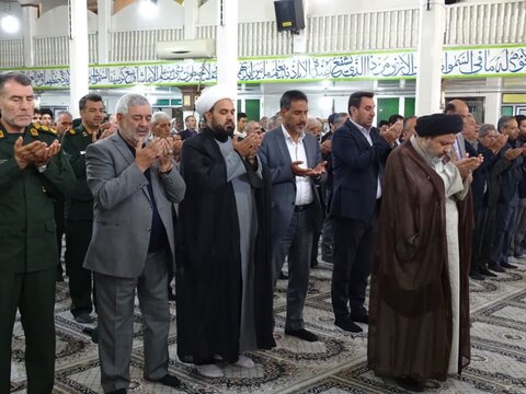 تصاویر/ آئین عبادی سیاسی نماز جمعه ماکو