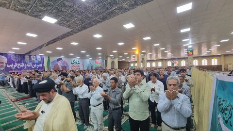 نماز جمعه گناوه به روایت تصویر