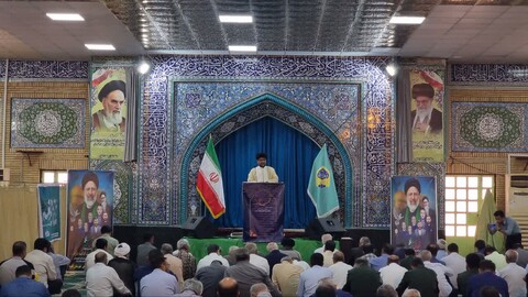 نماز جمعه گناوه به روایت تصویر