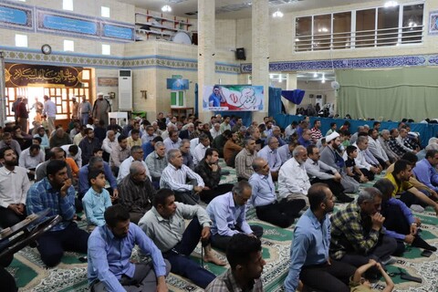 نماز جمعه عالیشهر به روايت تصویر