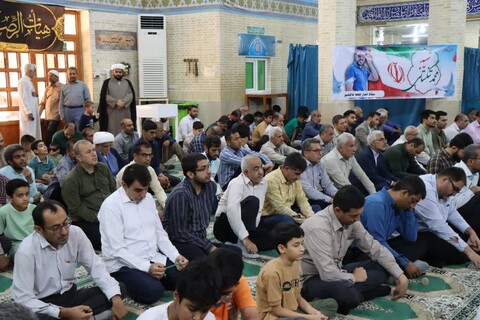 نماز جمعه عالیشهر به روايت تصویر