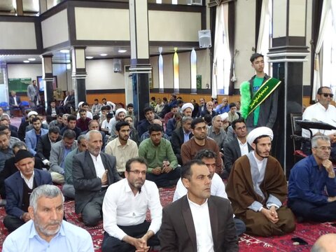 تصاویر/ اقامه نماز جمعه امروز شهرستان چهاربرج