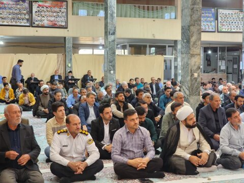 تصاویر/ آیین عبادی سیاسی نماز جمعه چایپاره