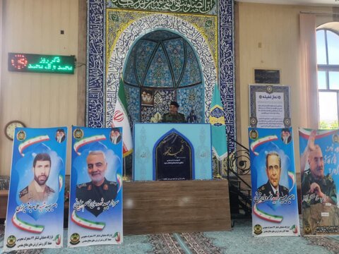 تصاویر/ آیین عبادی سیاسی نماز جمعه چایپاره