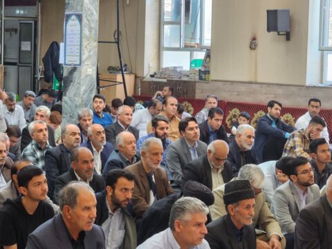 تصاویر/ آیین عبادی سیاسی نماز جمعه چایپاره