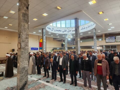 تصاویر/ آیین عبادی سیاسی نماز جمعه چایپاره