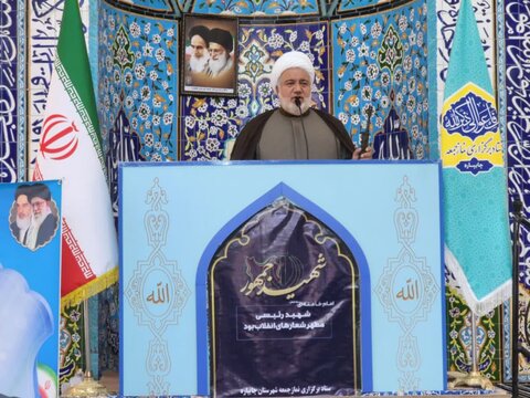 تصاویر/ آیین عبادی سیاسی نماز جمعه چایپاره