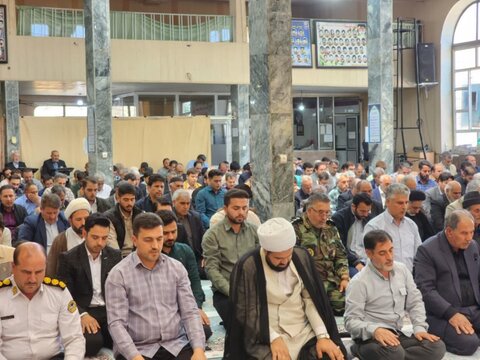 تصاویر/ آیین عبادی سیاسی نماز جمعه چایپاره