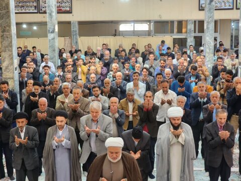 تصاویر/ آیین عبادی سیاسی نماز جمعه چایپاره