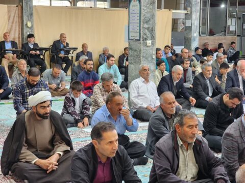 تصاویر/ آیین عبادی سیاسی نماز جمعه چایپاره