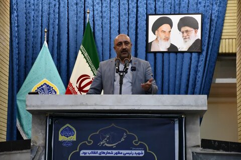 تصاویر/ آئین عبادی سیاسی نمازجمعه خوی