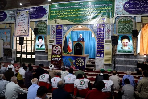 نماز جمعه خورموج به روایت تصویر