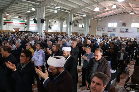 تصاویر/ اقامه نماز جمعه در مرند