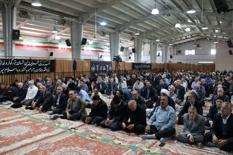 تصاویر/ اقامه نماز جمعه در مرند