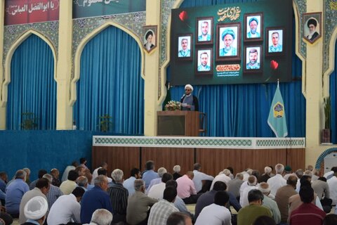 تصاویر/ اقامه نماز جمعه شهربابک