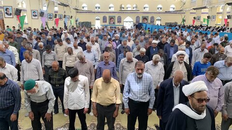 تصاویر/ اقامه نماز جمعه شهربابک