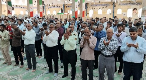 نمازجمعه بندر دیّر به روایت تصویر