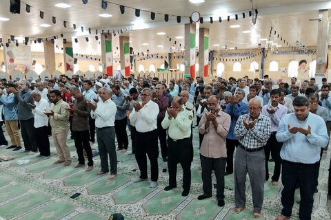 نمازجمعه بندر دیّر به روایت تصویر