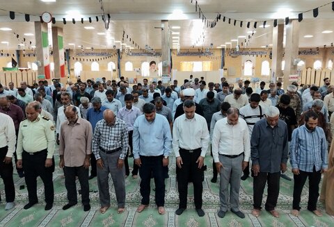 نمازجمعه بندر دیّر به روایت تصویر