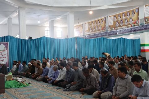 تصاویر/ اقامه نماز جمعه قلعه گنج