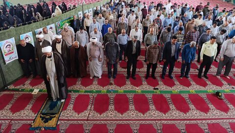 تصاویر/ اقامه نماز جمعه زنگی آباد