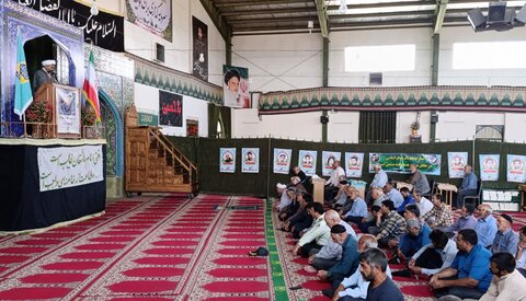 تصاویر/ اقامه نماز جمعه زنگی آباد