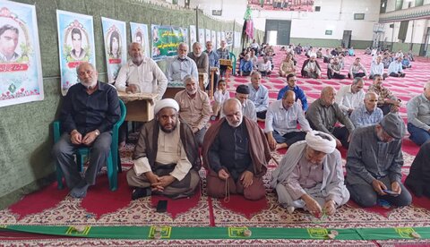 تصاویر/ اقامه نماز جمعه زنگی آباد