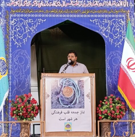 تصاویر/ اقامه نماز جمعه زنگی آباد