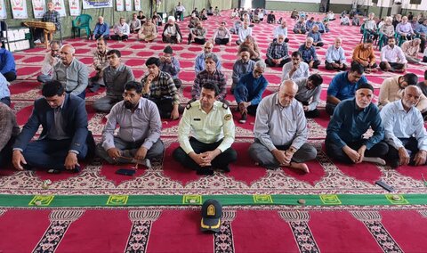 تصاویر/ اقامه نماز جمعه زنگی آباد