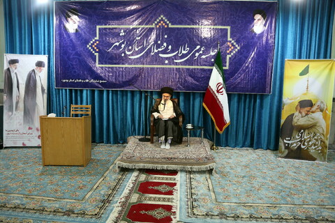 تصاویر/ جلسه عمومی طلاب و فضلای استان بوشهر