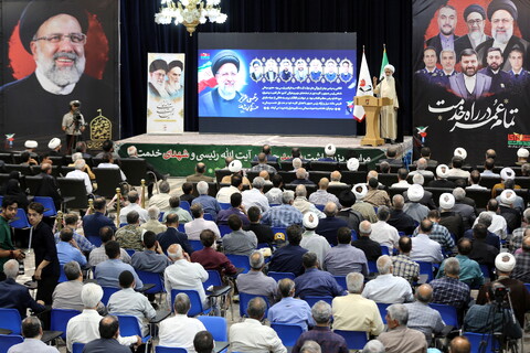 تصاویر/ نخستین سالروز عروج آسمانی رئیس‌جمهور مردمی