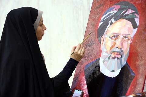 تصاویر/ نخستین سالروز عروج آسمانی رئیس‌جمهور مردمی