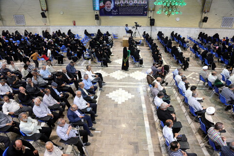 تصاویر/ نخستین سالروز عروج آسمانی رئیس‌جمهور مردمی