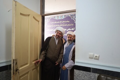 تصاویر/ بازدید معاون منابع انسانی و پشتیبانی حوزه‌های علمیه از مدرسه علمیه مولود کعبه جاسک