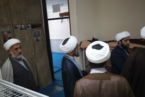 تصاویر/ بازدید معاون منابع انسانی و پشتیبانی حوزه‌های علمیه از مدرسه علمیه مولود کعبه جاسک