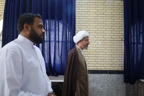 تصاویر/ بازدید معاون منابع انسانی و پشتیبانی حوزه‌های علمیه از مدرسه علمیه مولود کعبه جاسک
