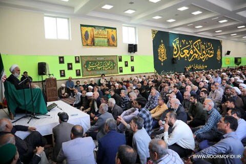 تصاویر/ مراسم پر فیض دعای ندبه اجتماع قلوب مردم گرگان و بزرگداشت شهید رئیسی و شهدای خدمت