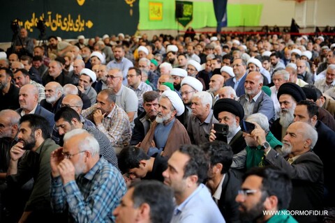 تصاویر/ مراسم پر فیض دعای ندبه اجتماع قلوب مردم گرگان و بزرگداشت شهید رئیسی و شهدای خدمت