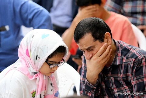 تصاویر/ مراسم پر فیض دعای ندبه اجتماع قلوب مردم گرگان و بزرگداشت شهید رئیسی و شهدای خدمت