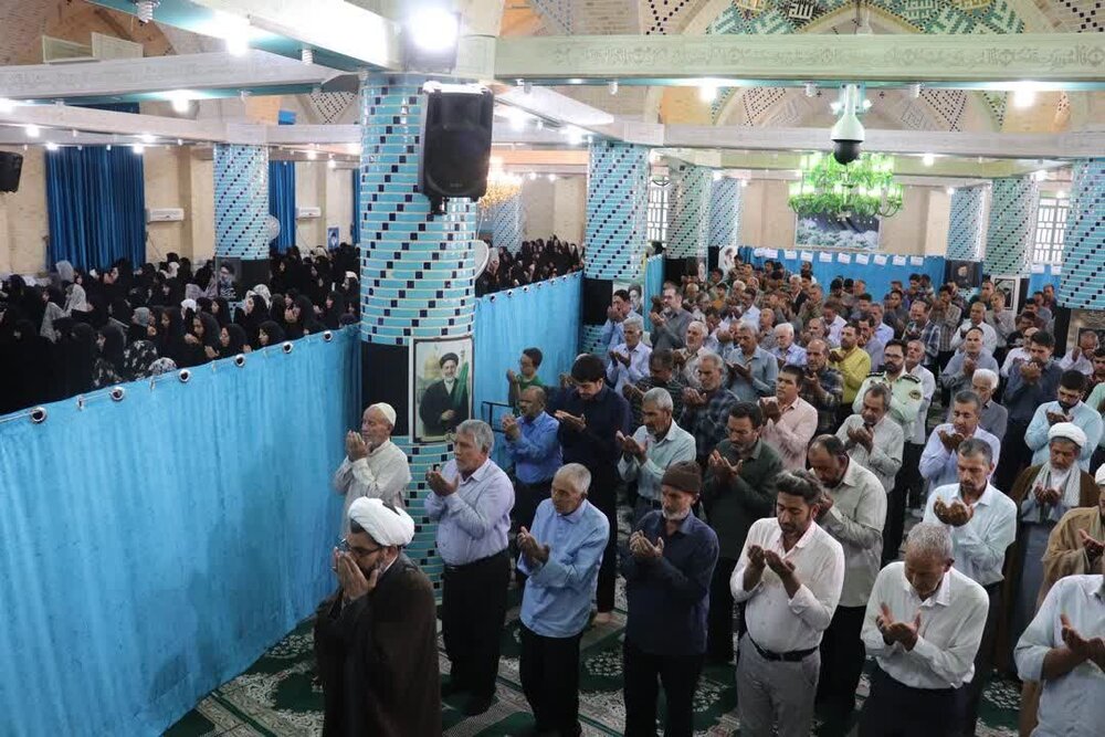 تصاویر/ اقامه نماز جمعه انار