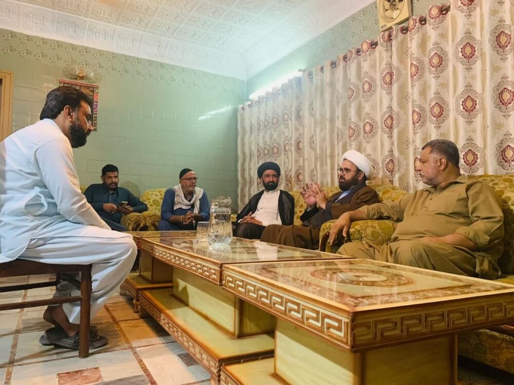 علامہ اشفاق وحیدی کا بنگش کالونی پیرودھائی راولپنڈی کا دورہ