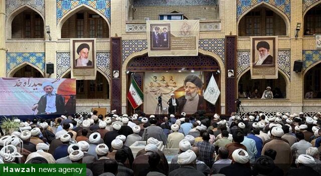 شهید رئیسی، الگوی تربیت اخلاقی و معنوی برای طلاب جوان
