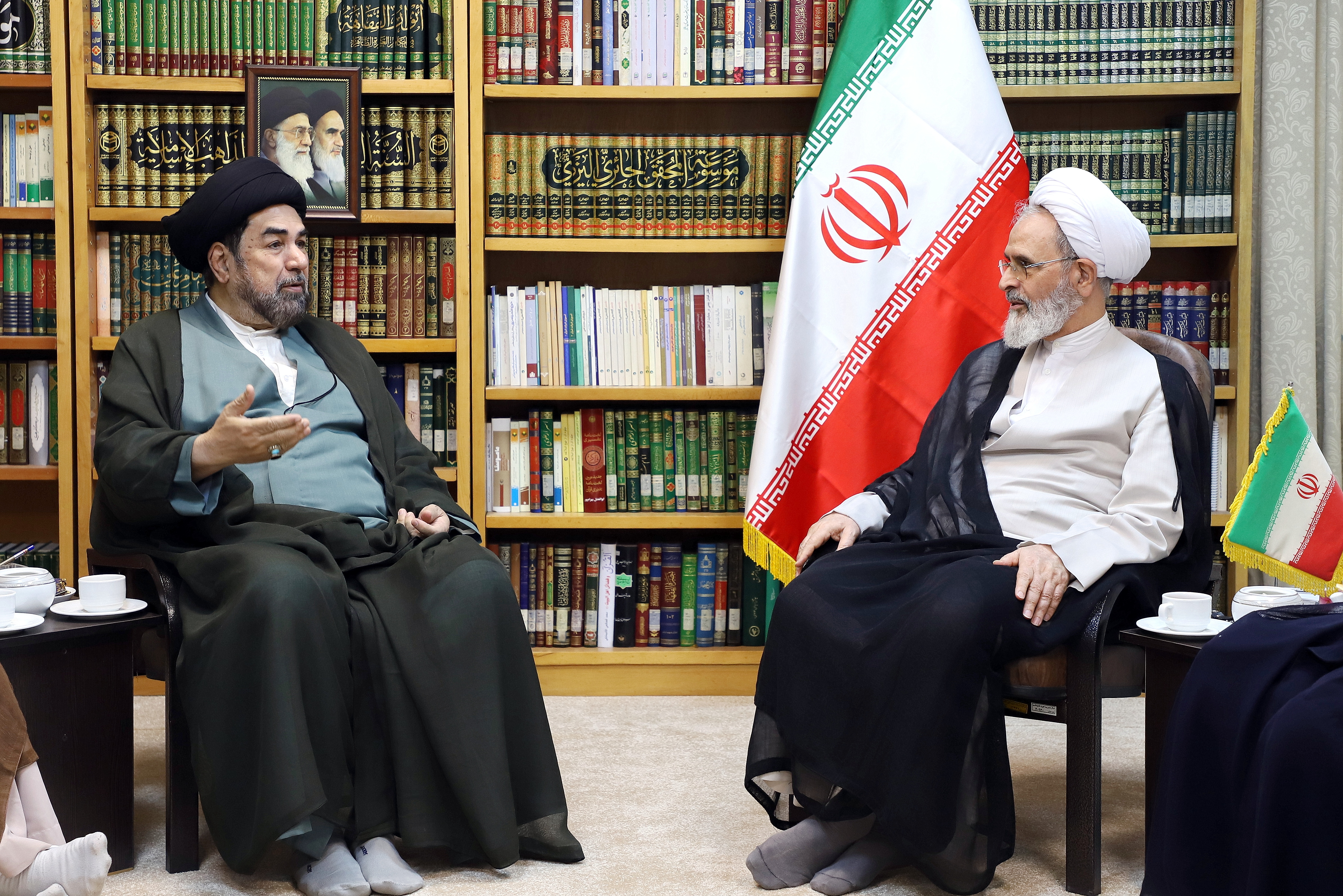 Photos: Ayat. Arafi Meets with Chairman of Indian Ulema Council